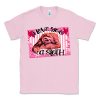 Bubblegum Pink Valentine Sloth Classic Tee - Bettercallsaul