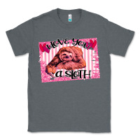 Charcoal Heather Valentine Sloth Classic Tee - Bettercallsaul