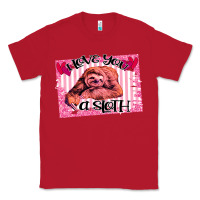 Red Valentine Sloth Classic Tee - Bettercallsaul