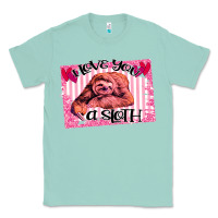 Seafoam Valentine Sloth Classic Tee - Bettercallsaul