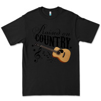Black Raised On Country Country Life Country Music Lover Premium Tee - tuanDangUi