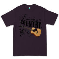 Plum Raised On Country Country Life Country Music Lover Premium Tee - tuanDangUi