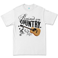 White Raised On Country Country Life Country Music Lover Premium Tee - tuanDangUi