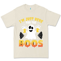 Bone i'm just here for the boos halloween costume gift Premium Tee - tuanDangUi