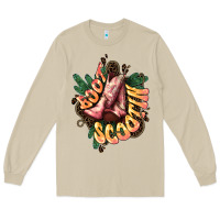 Mushroom Boots scootin Long Sleeve Tee - HowdyJamesFarm