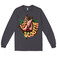Smoke Boots scootin Long Sleeve Tee - HowdyJamesFarm