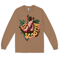 Toasted Coconut Boots scootin Long Sleeve Tee - HowdyJamesFarm