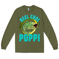 Army Green reel cool poppi Long Sleeve Tee - Jasminsmagicworld