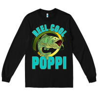Black reel cool poppi Long Sleeve Tee - Jasminsmagicworld