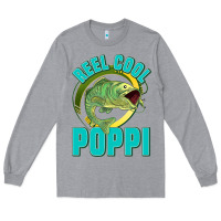 Heather Grey reel cool poppi Long Sleeve Tee - Jasminsmagicworld