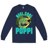 Navy reel cool poppi Long Sleeve Tee - Jasminsmagicworld