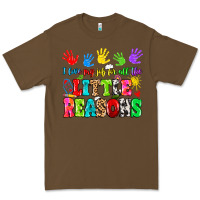 Cacao I love my job for all the little reasons Premium Tee - MaliasSmallBusiness