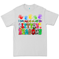 Dove Grey I love my job for all the little reasons Premium Tee - MaliasSmallBusiness