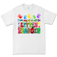 White I love my job for all the little reasons Premium Tee - MaliasSmallBusiness