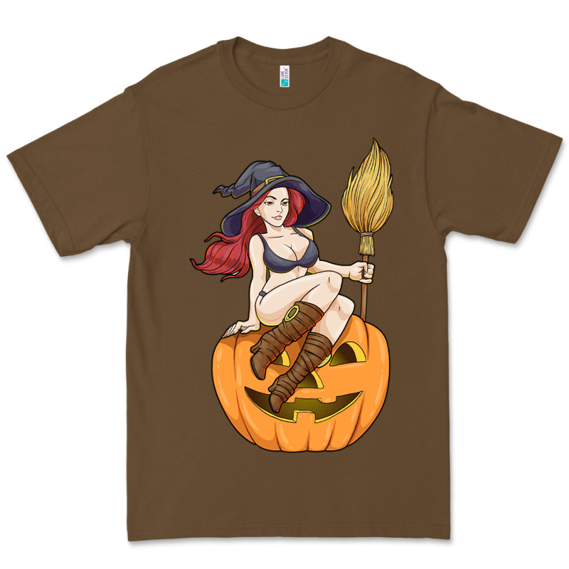 Sexy Witch Halloween Costume Blackcraft Pumpkin Wi Premium Tee by tuanDangUi | Teevron
