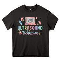 Asphalt ultrasound technician Heavy Core Tee - MaliasSmallBusiness