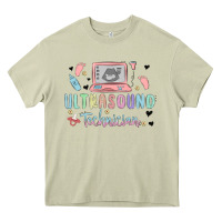 Mossy ultrasound technician Heavy Core Tee - MaliasSmallBusiness