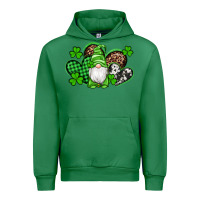 Emerald st patricks day gnome with western hearts Urban Hoodie - Artiststas
