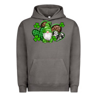 Pigment Tornado st patricks day gnome with western hearts Urban Hoodie - Artiststas