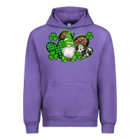 Tulip st patricks day gnome with western hearts Urban Hoodie - Artiststas