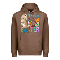 Chestnut Easter Day With Truck Premium Hoodie - BundleAndBundleShop