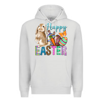 Dove Grey Easter Day With Truck Premium Hoodie - BundleAndBundleShop