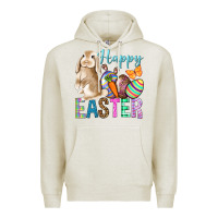 Oatmeal Heather Easter Day With Truck Premium Hoodie - BundleAndBundleShop