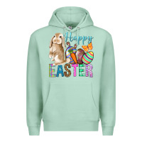 Seafoam Easter Day With Truck Premium Hoodie - BundleAndBundleShop