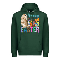 Sports Green Easter Day With Truck Premium Hoodie - BundleAndBundleShop