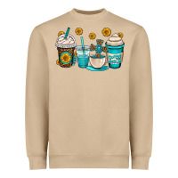 Mushroom jesus coffee cups Heavyweight Sweatshirt - OliviaCreatesArt