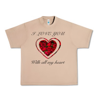 Burro I love you with all my heart Urban Heavy Tee - Bettercallsaul