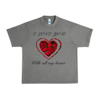 Tornado I love you with all my heart Urban Heavy Tee - Bettercallsaul