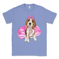 Colony Blue Balerina beagle with tutu Classic Tee - RanaPortraitStore