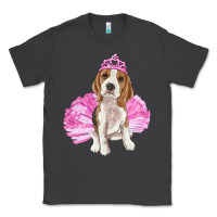 Smoke Balerina beagle with tutu Classic Tee - RanaPortraitStore