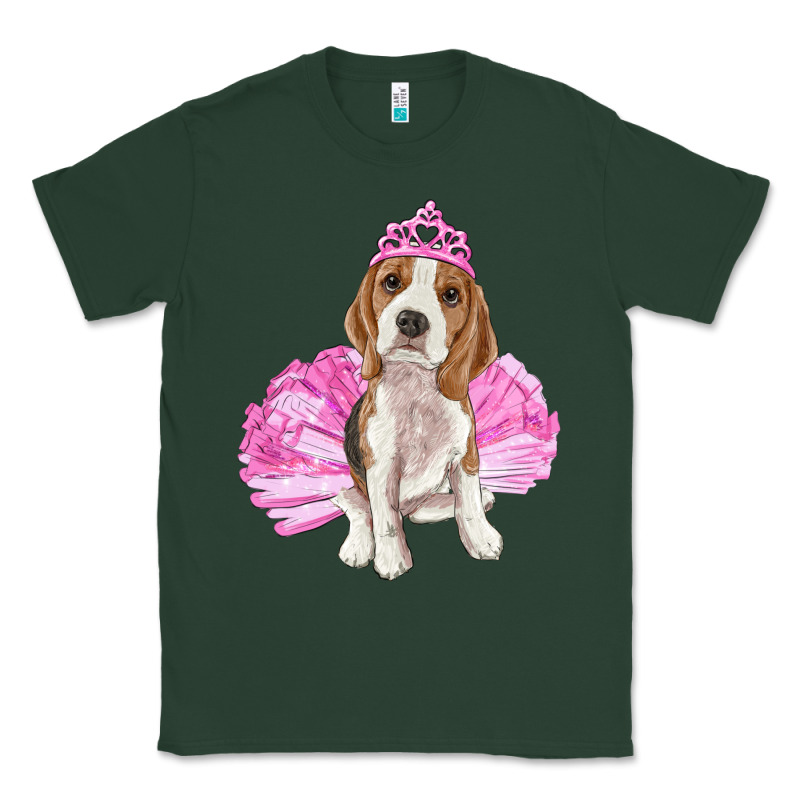 Balerina Beagle With Tutu Classic Tee by RanaPortraitStore | Teevron