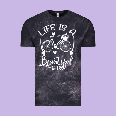Life Is A Beautiful Ride Vintage Tee Designed By Bettercallsaul