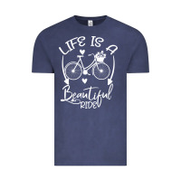 Vintage Denim Life is a beautiful ride Vintage Tee - Bettercallsaul