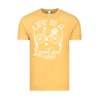 Vintage Mustard Life is a beautiful ride Vintage Tee - Bettercallsaul