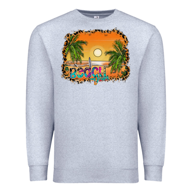 Beach Vibes Premium Sweatshirt by CowhideDigitalArt | Teevron