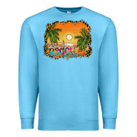 Ocean Blue beach vibes Premium Sweatshirt - CowhideDigitalArt