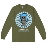 Army Green rocky the squirrel retro vintage Long Sleeve Tee - tuanDangUi