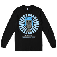 Black rocky the squirrel retro vintage Long Sleeve Tee - tuanDangUi