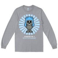Heather Grey rocky the squirrel retro vintage Long Sleeve Tee - tuanDangUi