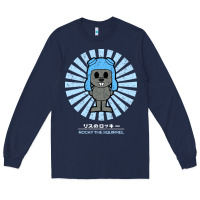 Navy rocky the squirrel retro vintage Long Sleeve Tee - tuanDangUi