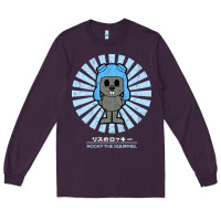 Plum rocky the squirrel retro vintage Long Sleeve Tee - tuanDangUi