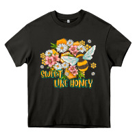 Asphalt like honey Heavy Core Tee - MaliasSmallBusiness