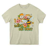 Mossy like honey Heavy Core Tee - MaliasSmallBusiness