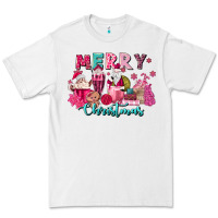 White pink christmas coffee cups Premium Tee - MaliasSmallBusiness