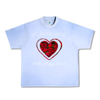 Grape Ice I love you with all my heart Urban Heavy Tee - Bettercallsaul