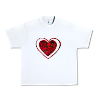 White I love you with all my heart Urban Heavy Tee - Bettercallsaul